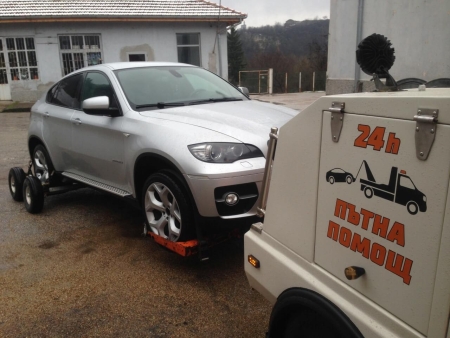 Репатриране на BMW X6 с блокирала скоростна кутия