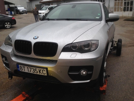 Репатриране на BMW X6 с блокирала скоростна кутия